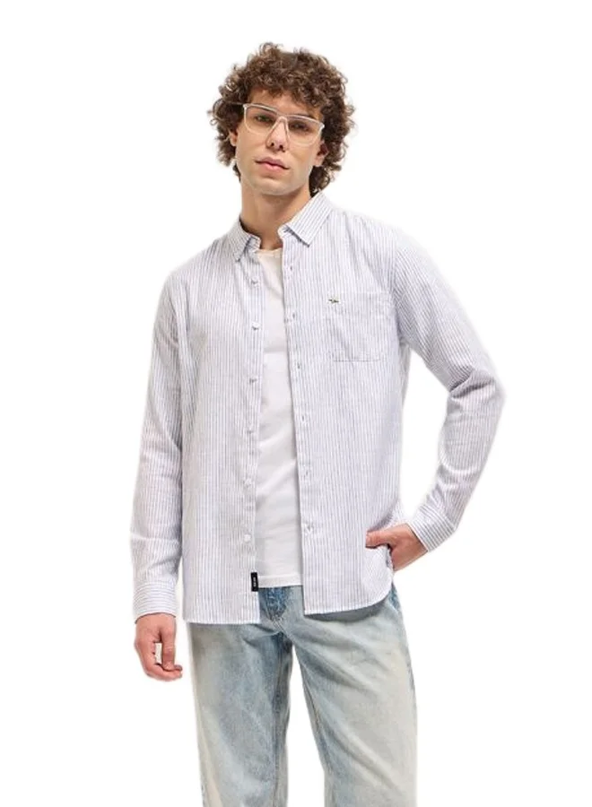 THE BEAR HOUSE Men's Shirt for Casual and Formal Wear | Classic Button-Down Style for Office, Daily Use, Travel, Events & All-Season Outfits | Versatile & Stylish Wardrobe Essential for Every Occasion