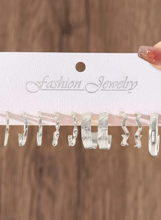 Take Two Take Two Set of 6 - Assorted Circle Earrings