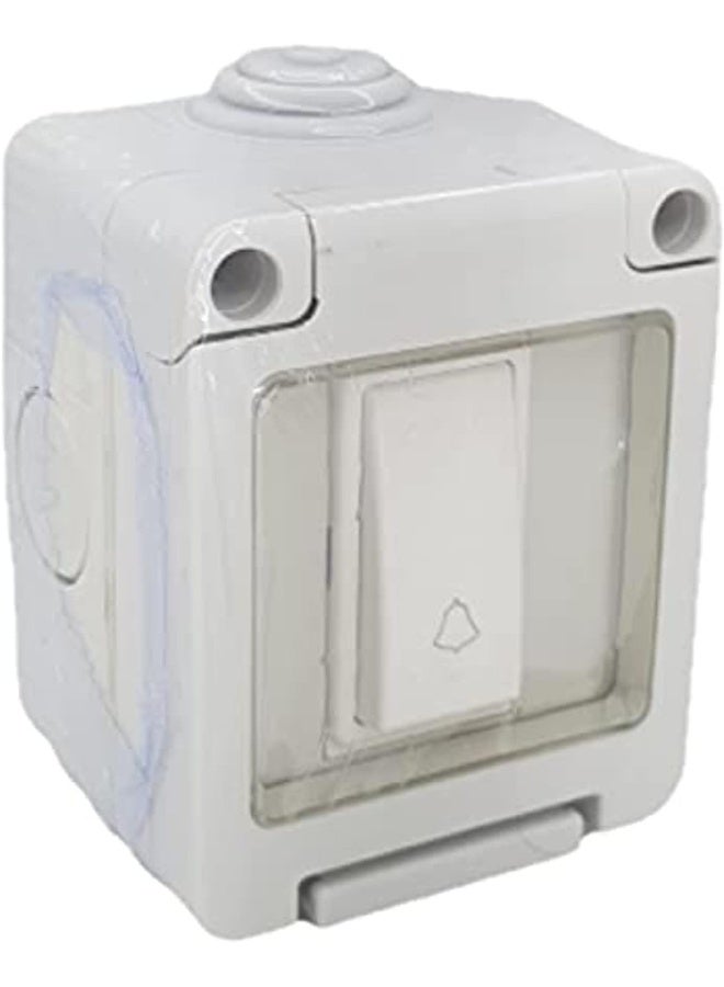 Royal Apex Outdoor Waterproof Weatherproof Switch Socket Ip55 Grey Bell Switch 