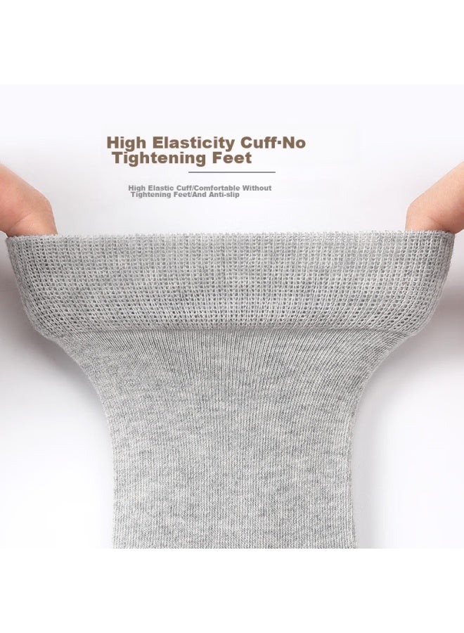 LANG SHA Langsha Men's Socks, Spring And Summer Pure Cotton, Men's Long Socks, Antibacterial And Odor-resistant, High Tube Socks, Business Casual, All-cotton Socks - Image 5