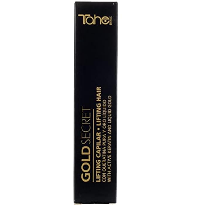 Tahe Gold Secret Lifting Hair Serum With Active Keratin and Liquid Gold, 50ml - Image 4
