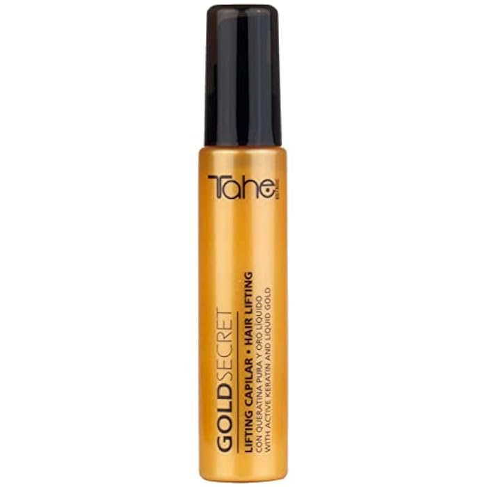 Tahe Gold Secret Lifting Hair Serum With Active Keratin and Liquid Gold, 50ml - Image 1