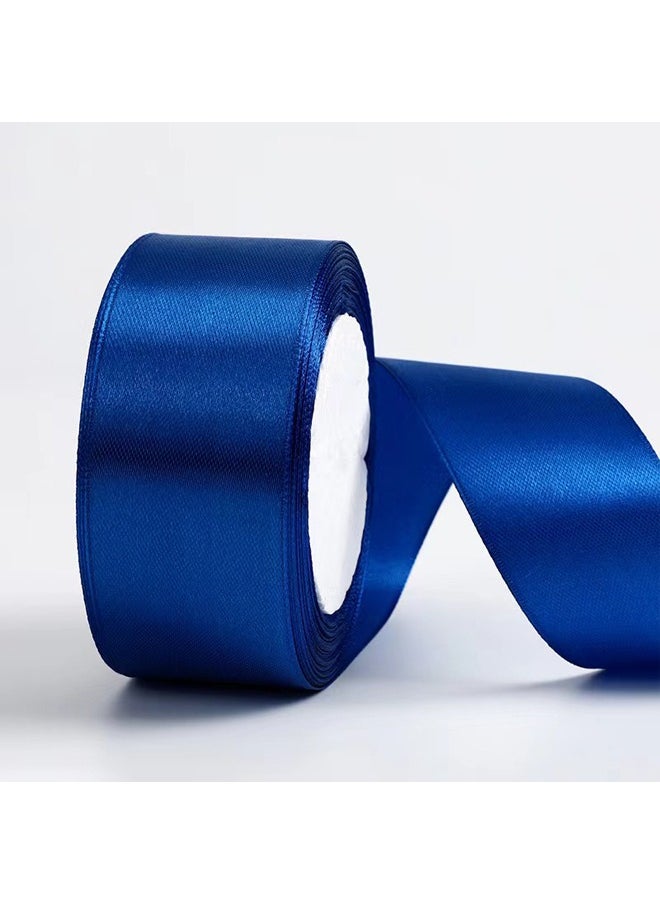 Zeemey 6 Roll Pack- 150 Yds Total Satin Ribbon Set - 1.57" Wide Polyester Ribbon for Gift Wrapping, Hair Bows, Floral Arrangements & Crafts, No Feathers, Assorted Colors  - Image 5