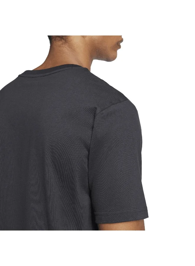 adidas تيشيرت أديداس M Fi 3Bar للرجال - أسود