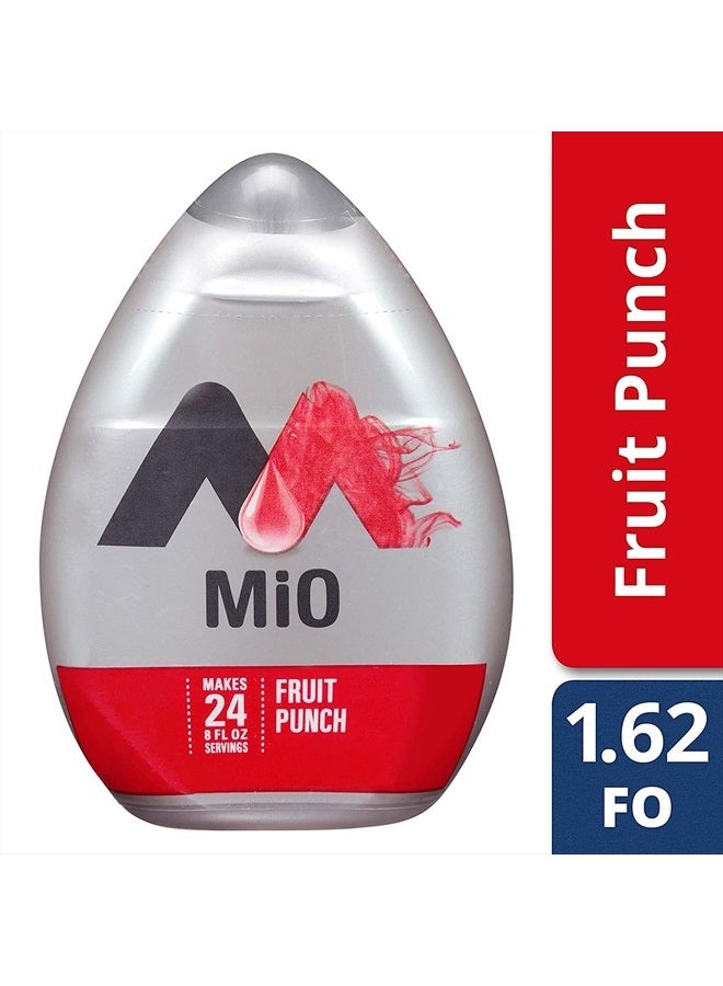mio محسن مياه سائل مي أو - يصنع 24 حصة + فيتامينات، 1.62 أونصة لكل منها، (فاكهة البونش، عبوة من 2) - Image 3