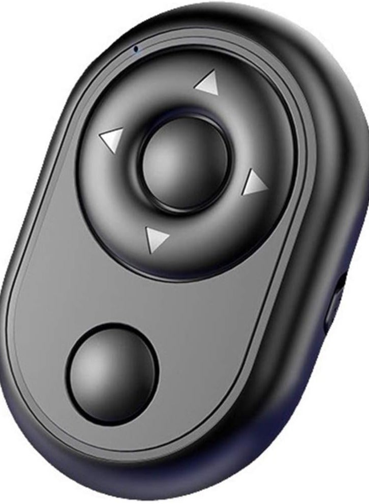 Bluetooth Remote & Page Turner Control - Can Also Use to Scroll Videos for Tiktok and Control to Play/Pause The Video - It Can Work with Most Cellphones/Tablets (Andriod 8.0+ and iOS 6.0~13.3) - Image 1