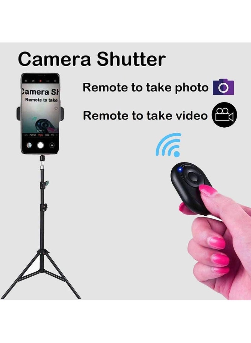 Bluetooth Remote & Page Turner Control - Can Also Use to Scroll Videos for Tiktok and Control to Play/Pause The Video - It Can Work with Most Cellphones/Tablets (Andriod 8.0+ and iOS 6.0~13.3) - Image 3