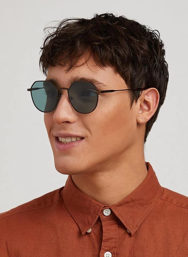 30Sundays 30Sundays Men Turn Up Geometric Sunglasses