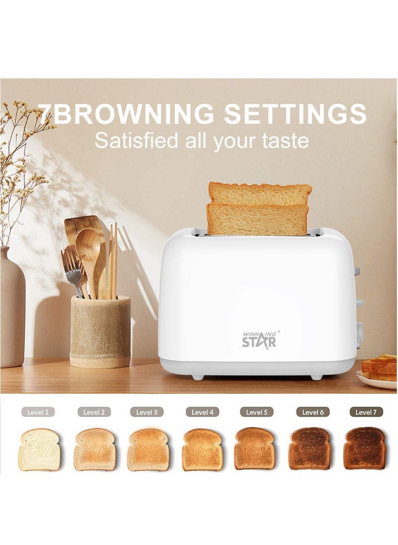 Winning Star - Electric Stainless Steel Bread Toaster - Image 1