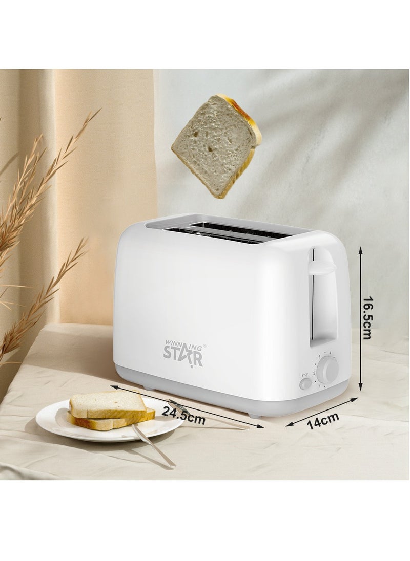 Winning Star - Electric Stainless Steel Bread Toaster - Image 1