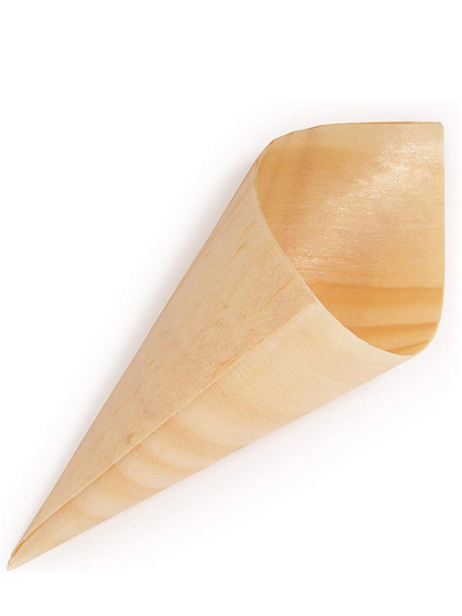 Cuisine Art 30-Pieces Wooden Cone Refill Holder - Image 1