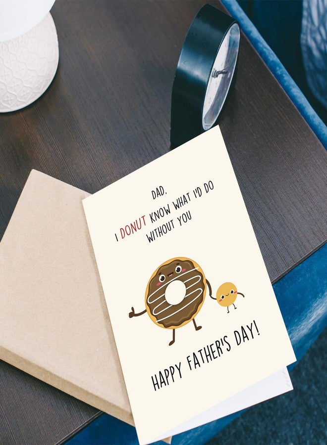 ICOOLYI Funny Father’s Day Card Gift for Dad - Fathers Day Card from Daughter, Son, Kids - Gifts for Dad Who Wants Nothing - Image 5