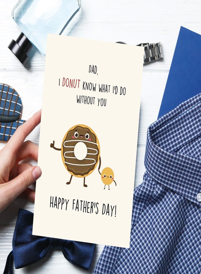ICOOLYI Funny Father’s Day Card Gift for Dad - Fathers Day Card from Daughter, Son, Kids - Gifts for Dad Who Wants Nothing - Image 3