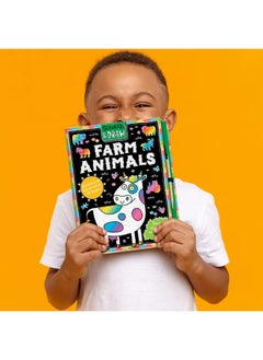 Scratch and Draw Farm Animals - Scratch Art Activity Book  - Image 4