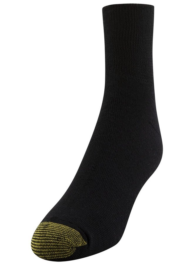GOLDTOE Men's Non Binding Ankle Socks, Multipairs, Black (3-Pairs), X-Large - Image 3