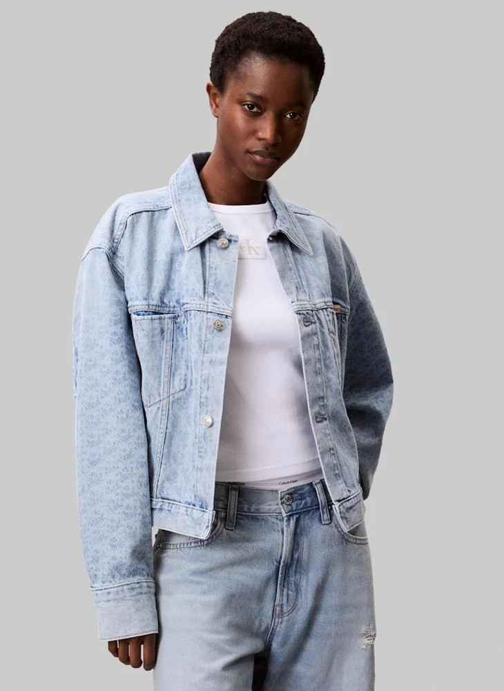 كالفن كلاين جينز Casual Denim Truker Jacket