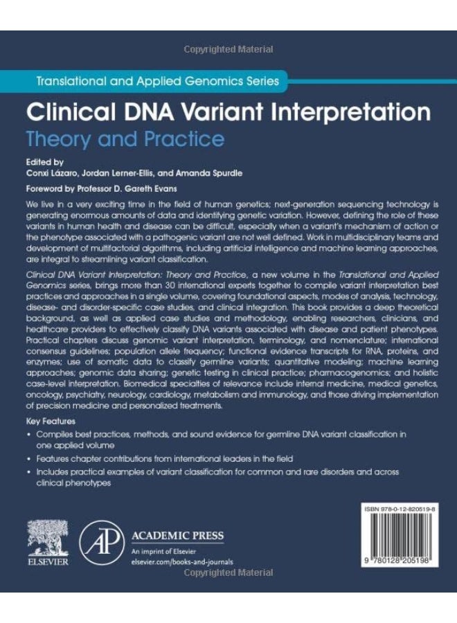 Clinical DNA Variant Interpretation: Theory and Practice - Image 2