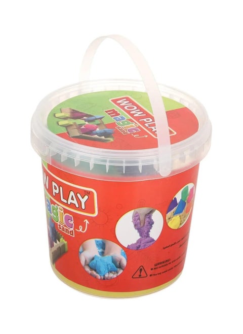Large Magic Sand play set with two plastic molds for a super soft, non-drying feel for kids