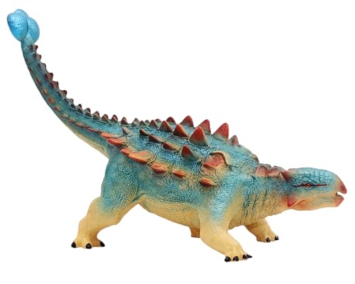 Gemini&Genius GeminiGenius Ankylosaurus Dinosaur Toy for 3 4 5 6 7 Year Old Kids Realistic Sculpting Texture Dino Animals Great Birthday Gift for Kids Ages 4 Years Old Up - Image 1