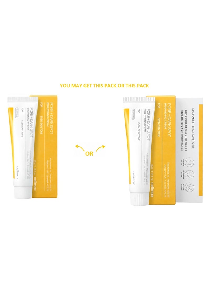 Celimax Pore + Dark Spot Brightening Cream 35ml - Image 4