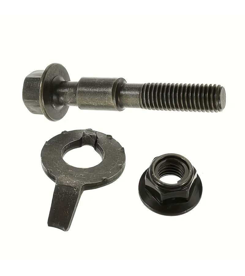 4pcs 12mm Wheel Alignment Camber Bolts Grade 10.9 Screws Car Eccentric Adjustment Repair Tool - Image 2