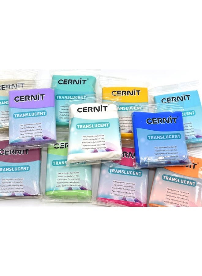 CERNIT Transparant Clay 56g, Translucent White, 7 x 5.5 x 1.5 cm - Image 5