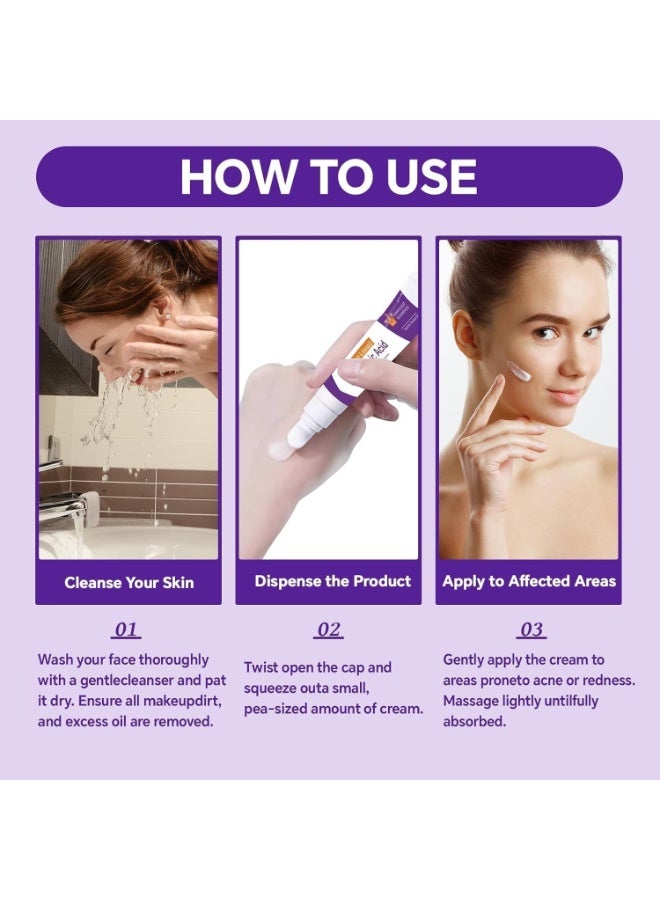 TOP CHOICE Azelaic Acid Serum, 12% Azelaic Acid, Hyaluronic Acid & Niacinamide, Redness Relief Face, Moisturizing and Balance Excess Sebum, Reducing Blemish & Rosacea Acne, for Sensitive Skin - Image 2