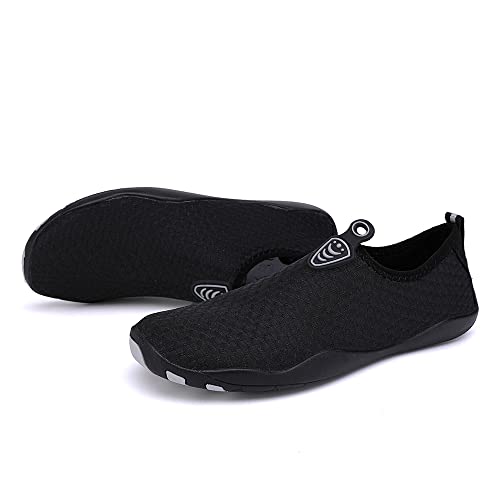 Vsufim Quick-Dry Water Sports Barefoot Shoes Aqua Socks for Swim Beach Pool Surf Yoga for Women Men (9 Women/8 Men) - Image 4
