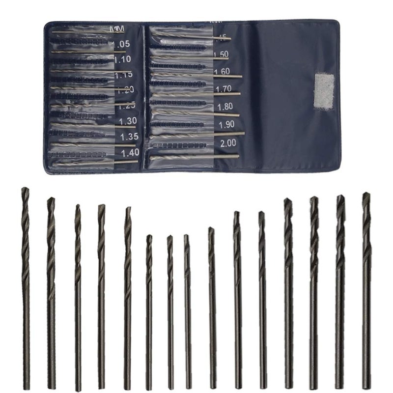DIY Crafts DIY Crafts Pack of 2 Pcs Multi HSS Drill bits 105mm to 2mm HoPack of 2 Pcs Multi  - Image 4