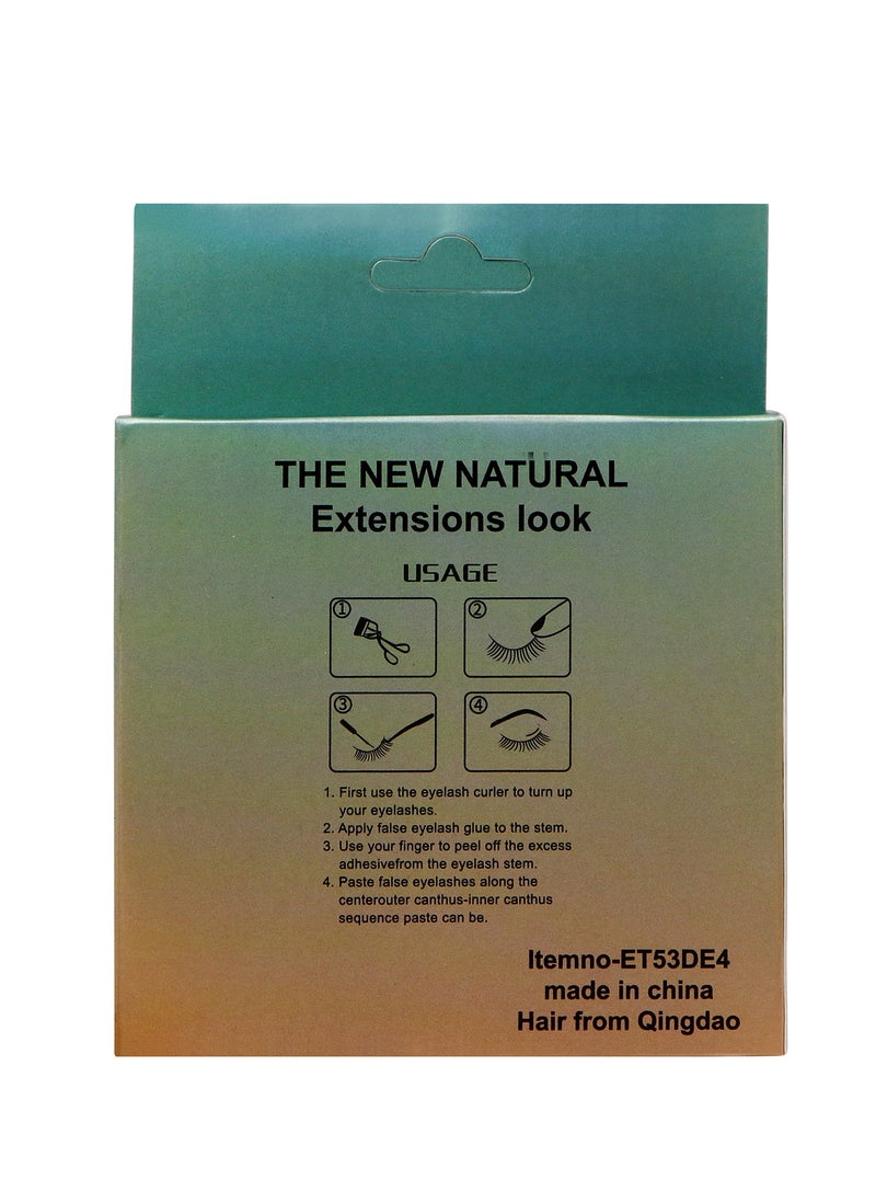 Everytime53 Women's 4 Pair Natural Look Eye Lashes - F09 - Image 3