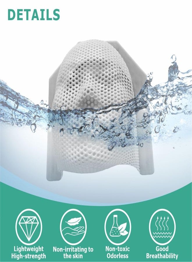MUROCEA Thermoplastic Head Immobilization Mask for Radiotherapy, 3-Pack Head Positioning Splint, Low-Temperature Moldable Frame, 10" x 12.4" - Image 3