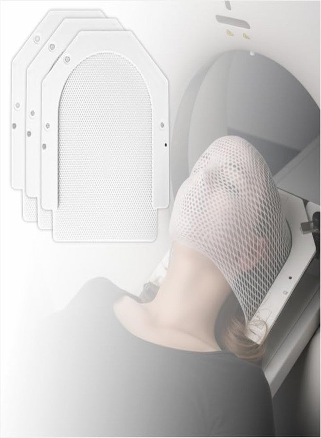 MUROCEA Thermoplastic Head Immobilization Mask for Radiotherapy, 3-Pack Head Positioning Splint, Low-Temperature Moldable Frame, 10" x 12.4" - Image 1