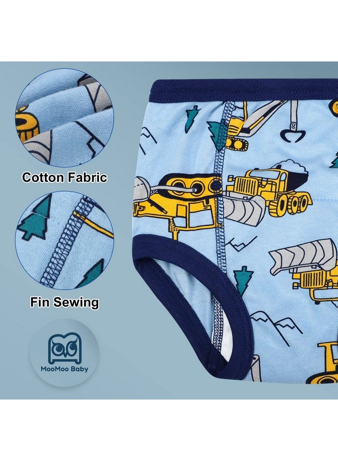 MooMoo Baby Potty Training Underwear 10 Packs Absorbent Toddler Training Pants for Boys and Girls Cotton 3T - Image 4