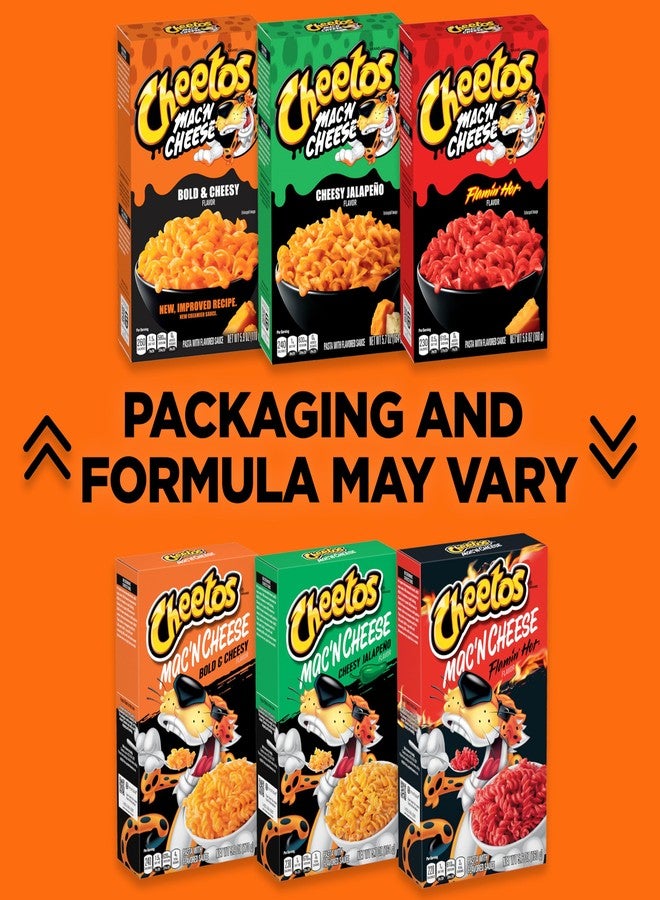 Cheetos Mac'N Cheese Flamin' Hot Flavor 5.6 OZ | Spicy Cheesy Macaroni Pasta | Rare Imported Snack Box - Image 5