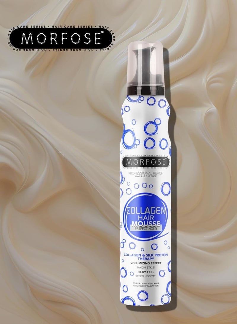 مورفوز موس الشعر بالكولاجين من مورفوس - ثبات مثالي، 200 مل - Image 2