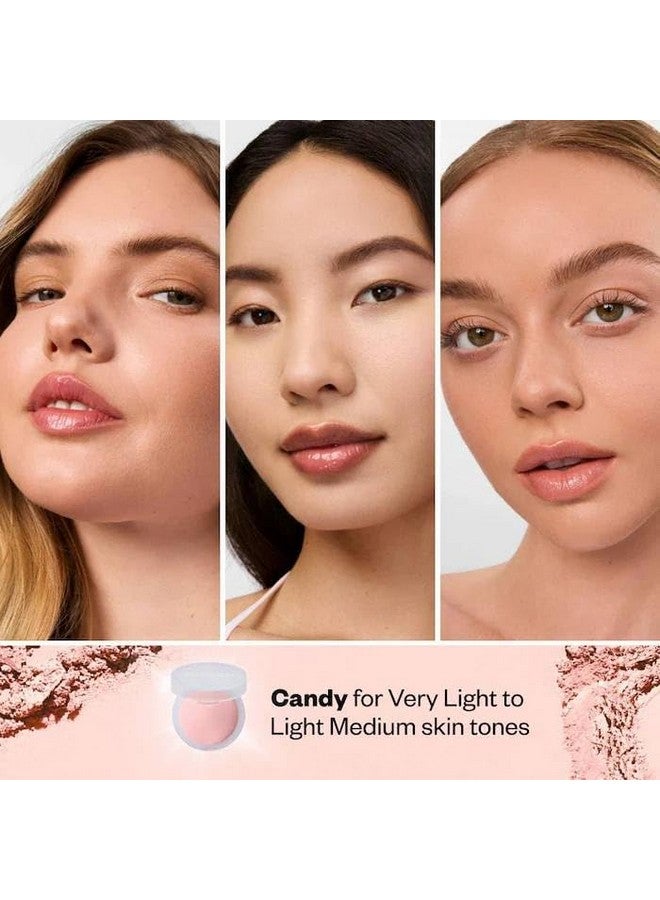 كوساس مجموعة كوساس كلاود بودرة تثبيت وتنعيم مخبوزة بلون وردي شفاف وقناع ورقي مجاني - Image 3