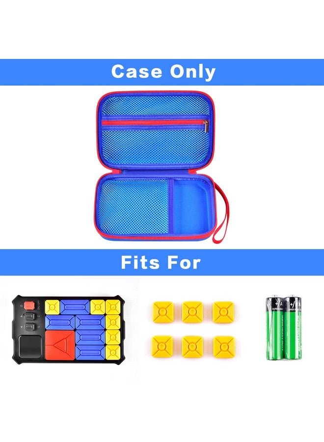 casmilee casmilee Case Compatible with Giiker Super Slide Brain Games, Brain Teaser Puzzles Organizer Storage Bag, Flow Slider Puzzle Game Holder (Blue)  - Image 2
