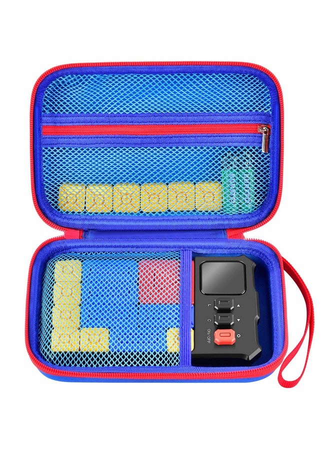 casmilee casmilee Case Compatible with Giiker Super Slide Brain Games, Brain Teaser Puzzles Organizer Storage Bag, Flow Slider Puzzle Game Holder (Blue)  - Image 1