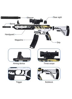 Moonmen Toys Sports & Outdoor Play Blasters Gel Balls Blaster Toy Gun 106cm M416 with 30000 Water Beads For Kids  - Image 3
