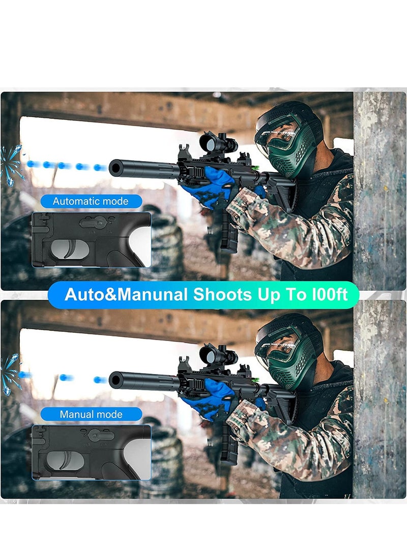 Moonmen - Toys Sports & Outdoor Play Blasters Gel Balls Blaster Toy Gun 106cm M416 with 30000 Water Beads For Kids - Image 1