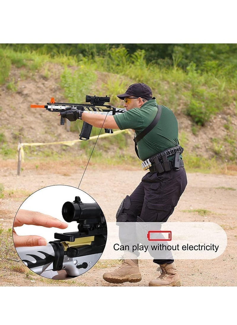 Moonmen - Toys Sports & Outdoor Play Blasters Gel Balls Blaster Toy Gun 106cm M416 with 30000 Water Beads For Kids - Image 1