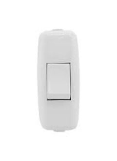 KNP KNP White Hanging Bed Switch Without Indicator is a type of switch typically used for controlling lighting or other electrical devices from a convenient hanging position.  - Image 3