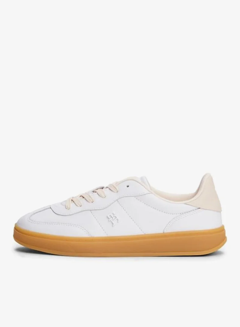 Tommy Hilfiger white Premium Heritage Low Top Sneakers for Women | Best Price UAE