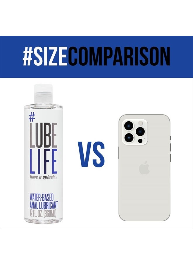 #LUBELIFE Water-Based Lubricant, Non-Staining, 12 Fl Oz  - Image 3