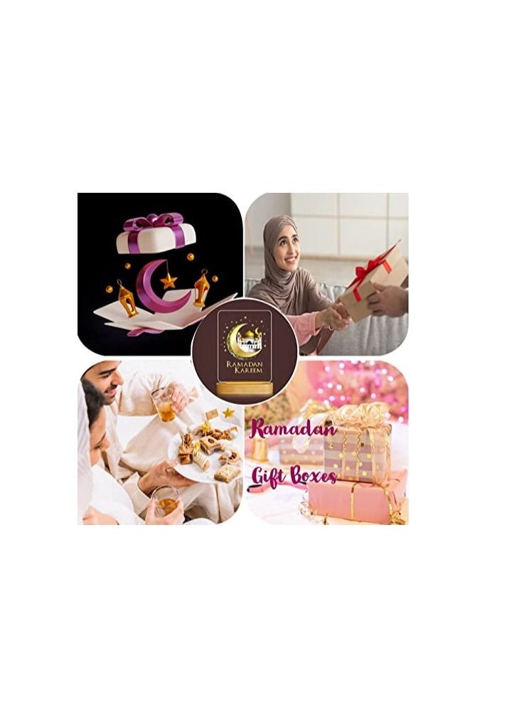 PRINTSHOP4ME LED Night Table Lamp With Base For Ramadan Decorations  - Image 4
