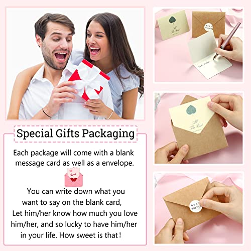 UNGENT THEM Matching Couples Bracelets Pinky Promise Distance Relationship Christmas Birthday Cute Valentines Sweetest Gifts for Him Her Boyfriend Girlfriend Bf Gf His Hers Men Women - Image 5