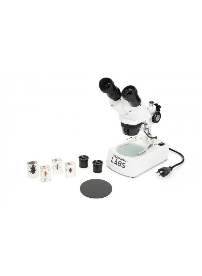 Celestron Celestron Labs Binocular Stereo Microscope 20-60x Magnification Upper and Lower LED Illumination Includes 10 Prepared Slides - pzsku/ZC041B387525328C4904CZ/45/_/1732280664/a97c6d27-e842-430f-a3af-310684a532b5