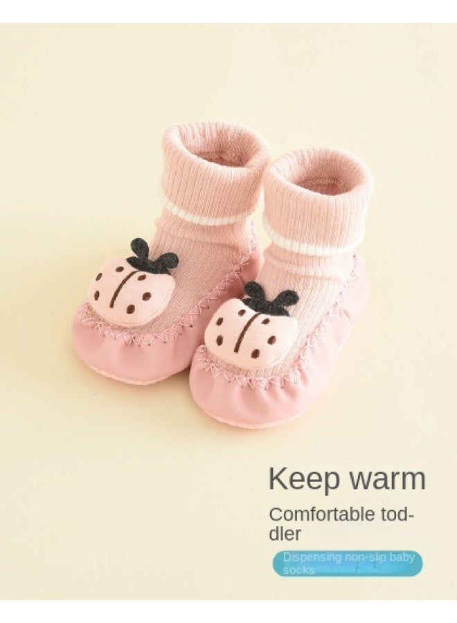 Bumblebee Baby Socks Mid-crew Walking Socks Indoor Floor Socks Toddler Walking Socks - Image 1