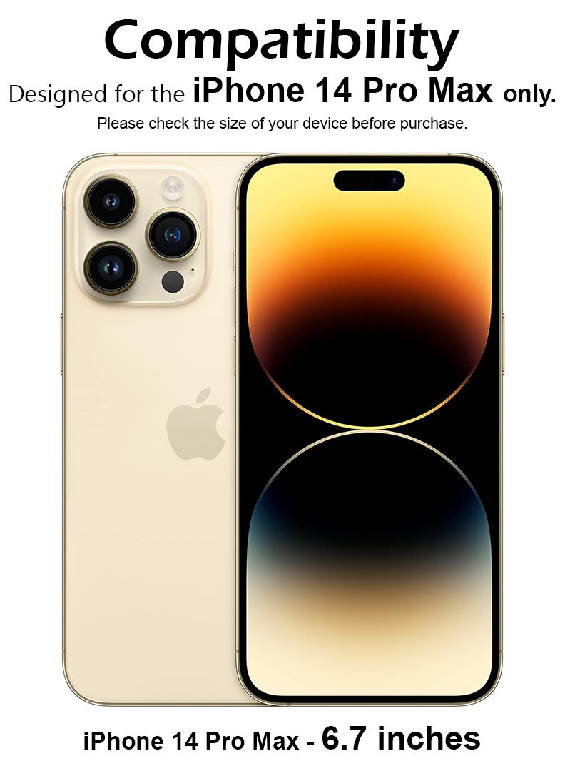 Case Up Privacy Screen Protector For Apple iPhone 14 Pro Max 9H Hardness Anit Spy Tempered Glass Film [100% Privacy Protection], Bubble Free Easy Installation, Full Coverage And Anti Scratch - Image 2