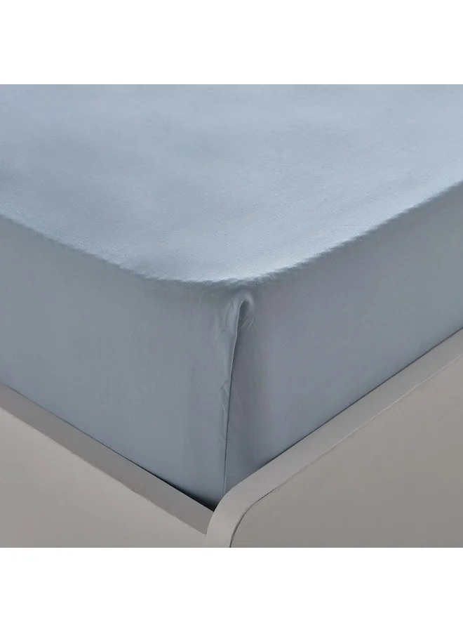 هوم بوكس شرشف سرير أولمبيك كوين بريستول بولي قطن 200 × 25 × 160 سم